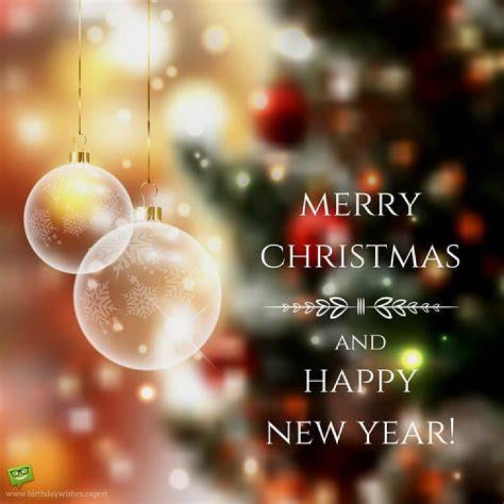 Merry Christmas and Happy New Year Greetings