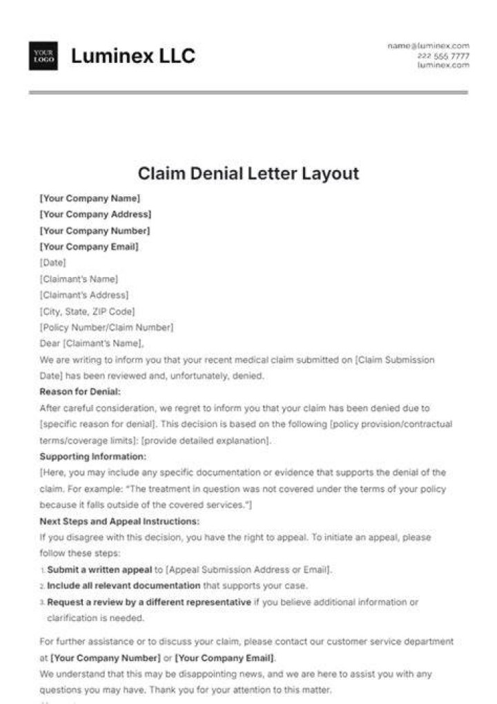No claim - How To Discuss