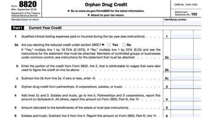 Orphan Drug Credit - How To Discuss