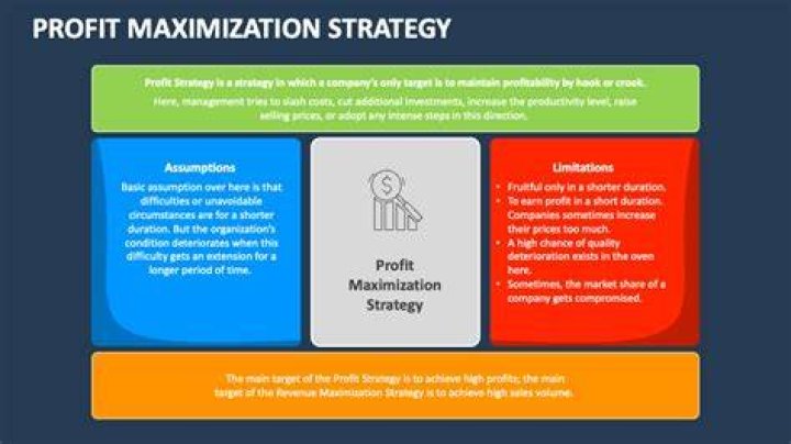 Profit maximization - How To Discuss