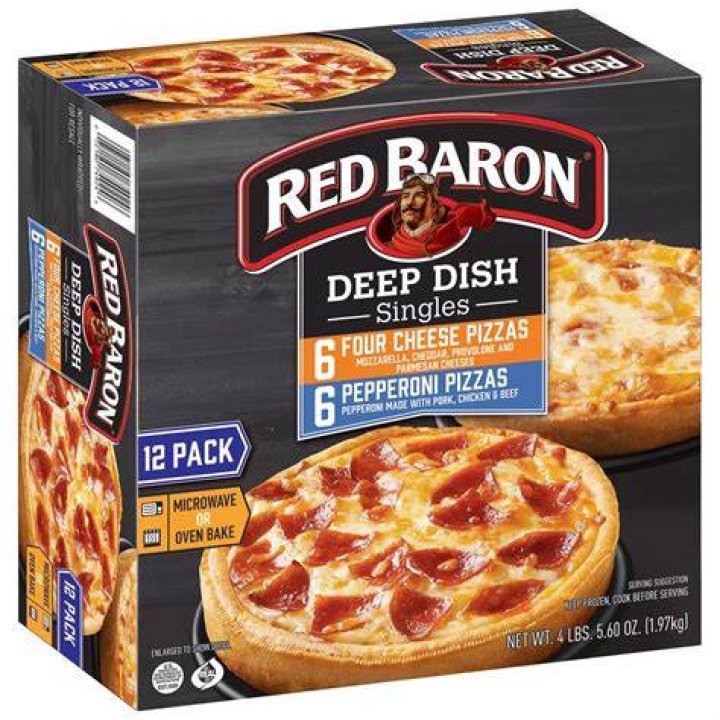 Red Baron Pizza In Microwave