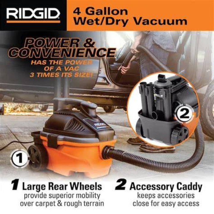Ridgid portable vac - How To Discuss