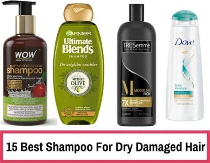 Shampoo for dry damaged hair
