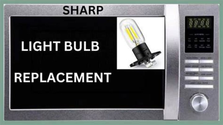 Sharp Microwave Bulb Replacement - How To Discuss