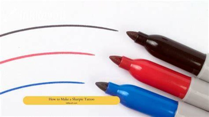 Sharpie Tattoo - How To Discuss