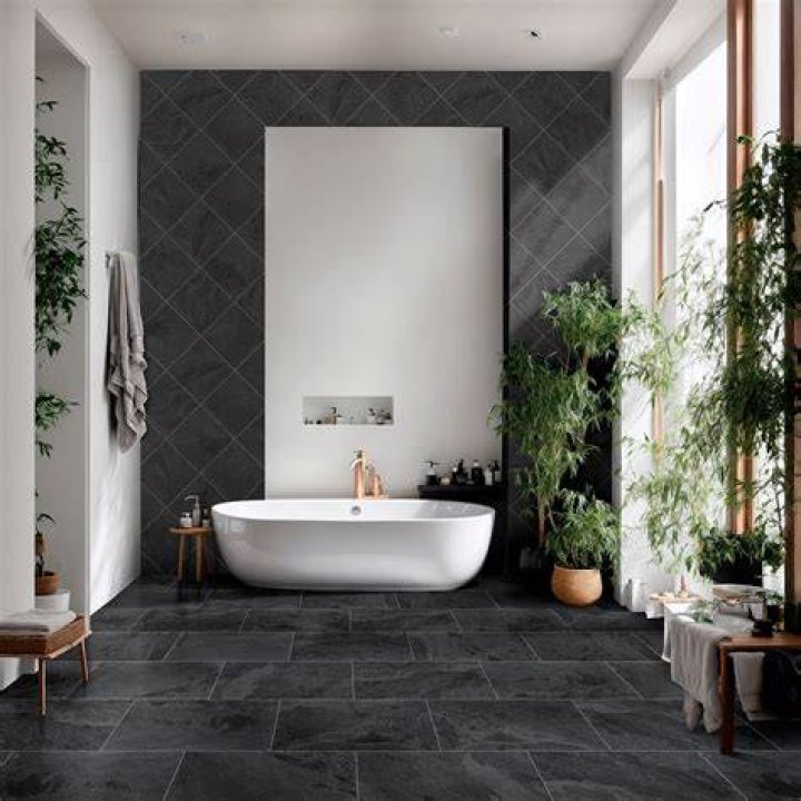 Slate bathroom floor - How To Discuss