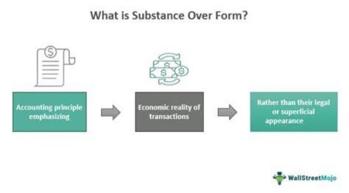 Substance Over Form Doctrine - How To Discuss
