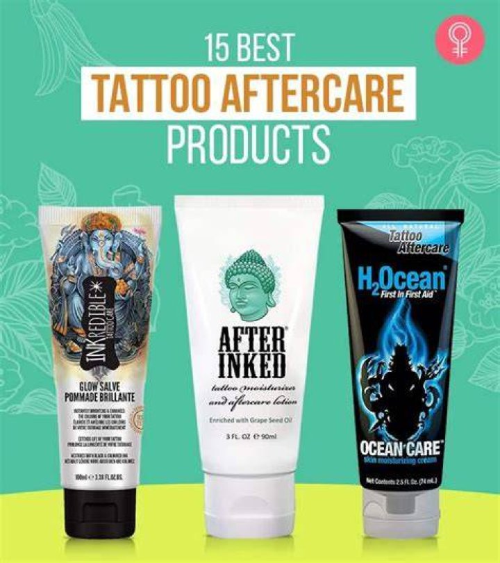 Tattoo care products - How To Discuss
