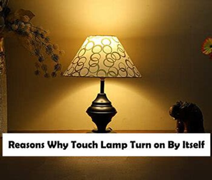 Touch Lamp Turns On By Itself