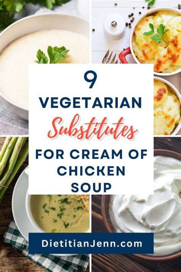 Vegetarian Substitute For Cream Of Chicken Soup