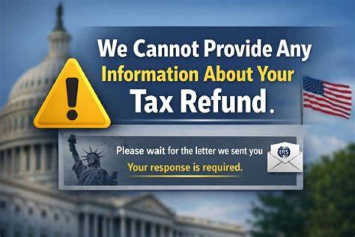 We Cannot Provide Any Information About Your Refund