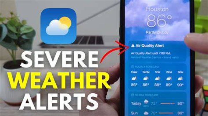 Weather alerts on iphone - How To Discuss