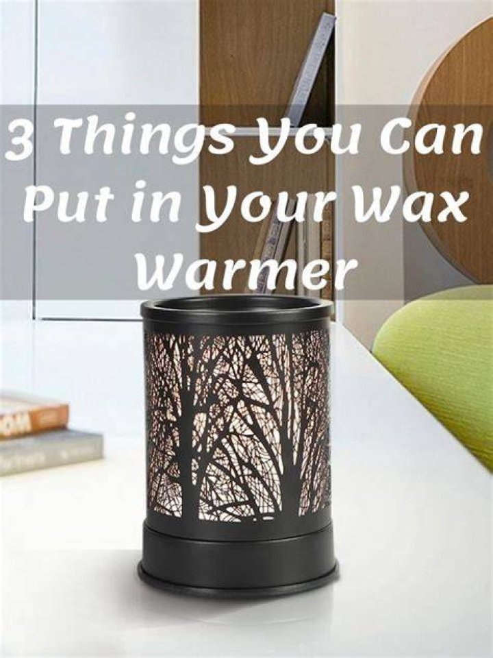 What Can I Put In My Wax Warmer
