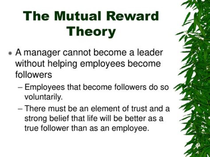 What Does The Mutual Reward Theory State