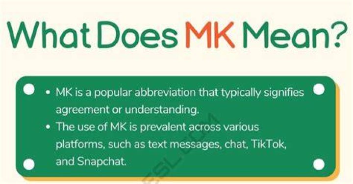 What Does Umk Mean In Texting