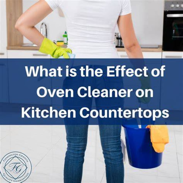 What Is The Effect Of Oven Cleaner On Kitchen Countertops