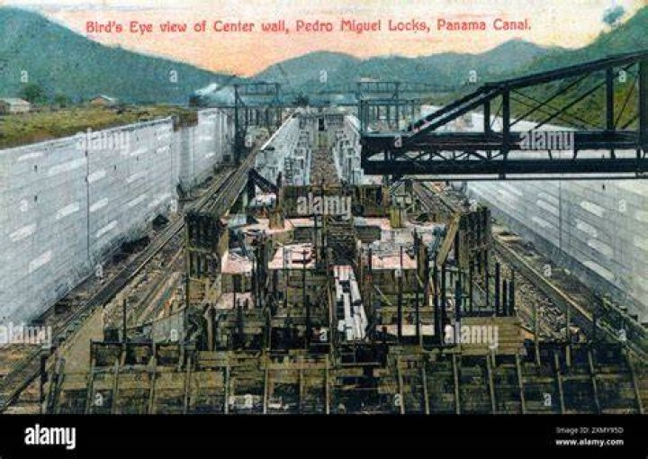 Where Was The Panama Canal Built