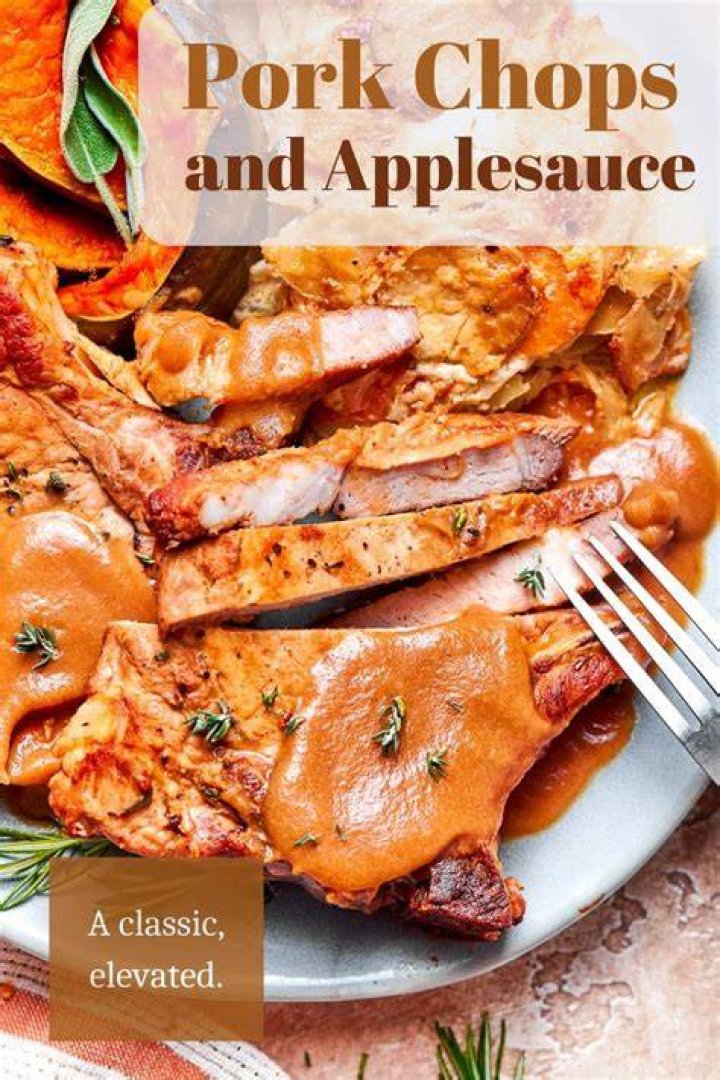 Who Said Pork Chops And Applesauce