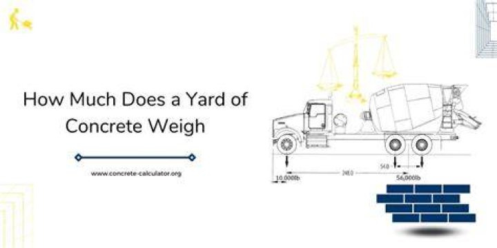 Yard Of Concrete Weight - How To Discuss